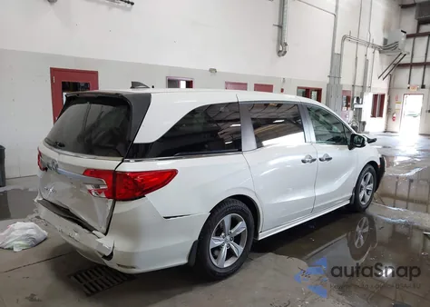 2019 Honda Odyssey Ex из США, поврежденный, VIN 5FNRL6H51KB118600